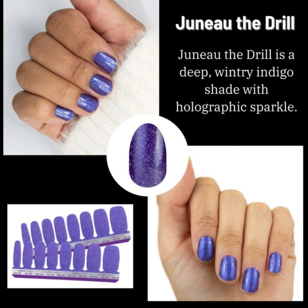 3 Sets Color Street Nail Polish Strips Holidaze, Made in Milan, Juneau the Dril - Picture 2 of 6